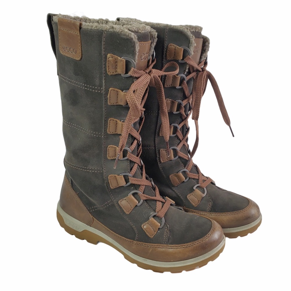 Ecco Gora Hydromax Tall Snow Boots US Size 7